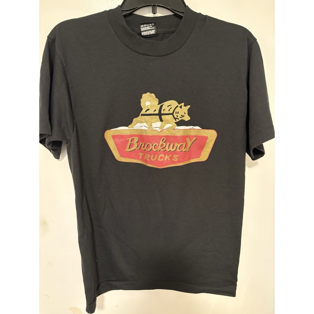 Vintage Brockway Trucks T-shirt Size Med